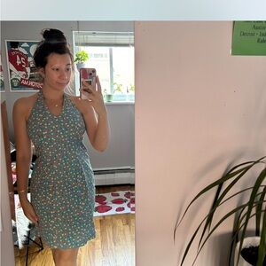 Ralph Lauren Green Halter Sundress